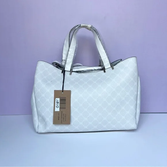 Steve Madden Bparker White Logo Handbag Purse, pouch, ID holder NWT - Picture 5 of 12